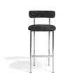 Sheepskin Gray / Polished Steel Frame