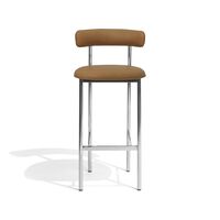 Dunes Cognac / Polished Steel Frame