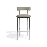 Font Barstol 65 cm Vidar 222/Poleret Stål Stel