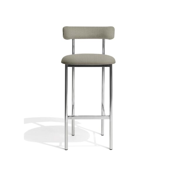 Font Barstol 65 cm Vidar 222/Poleret Stål Stel
