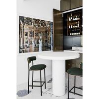 Font Barstol 65 cm Vidar 222/Poleret Stål Stel