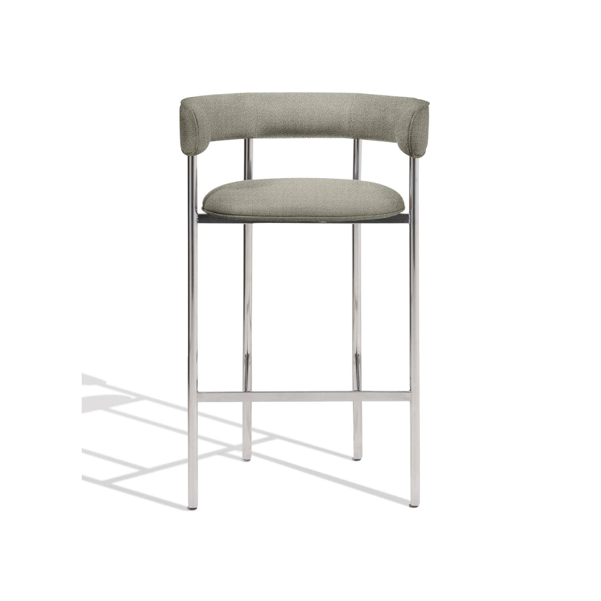 Font Barstol med Armln 65 cm Vidar 222/Poleret Stl Stel