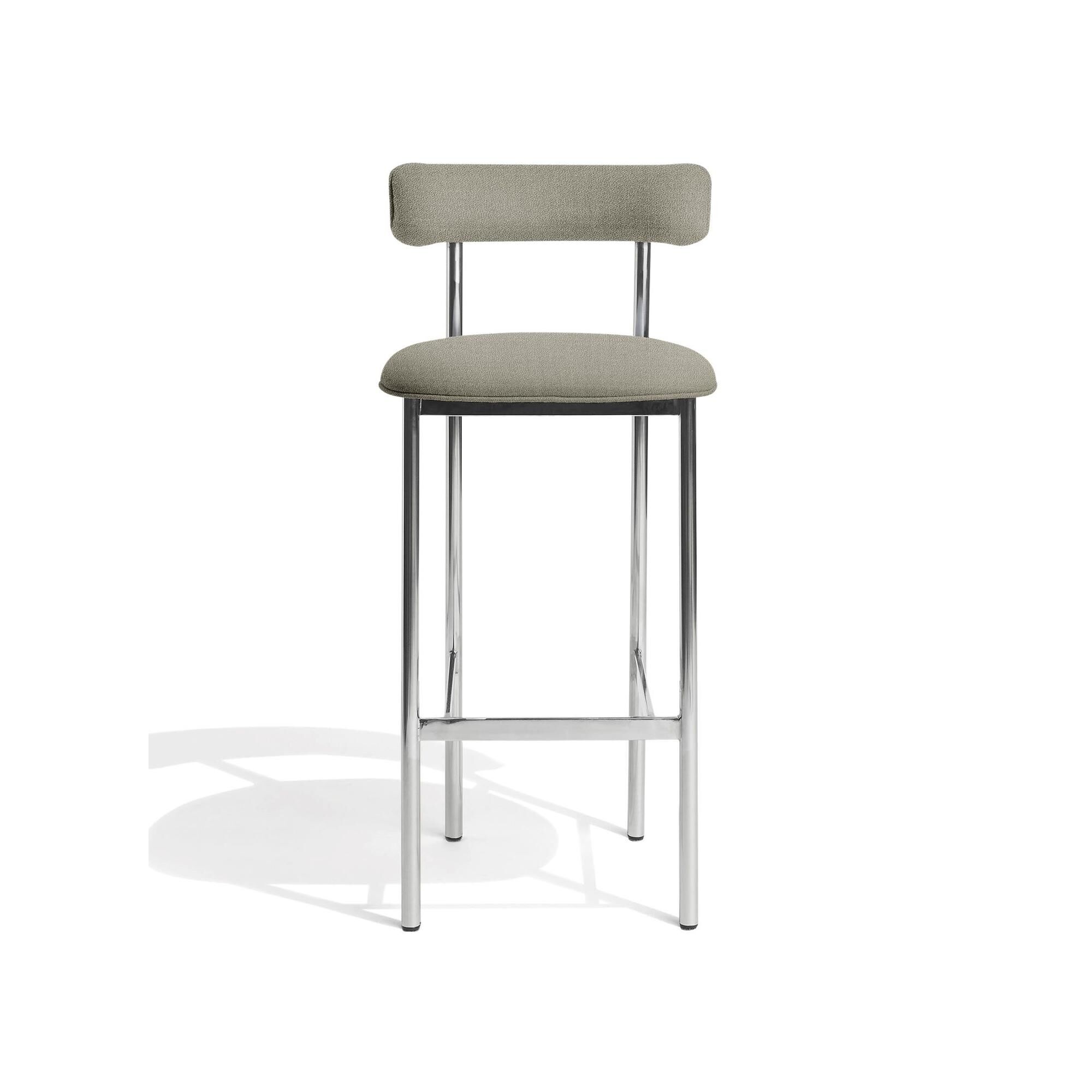Font Barstol 75 cm Vidar 222/Polert Stålunderstell