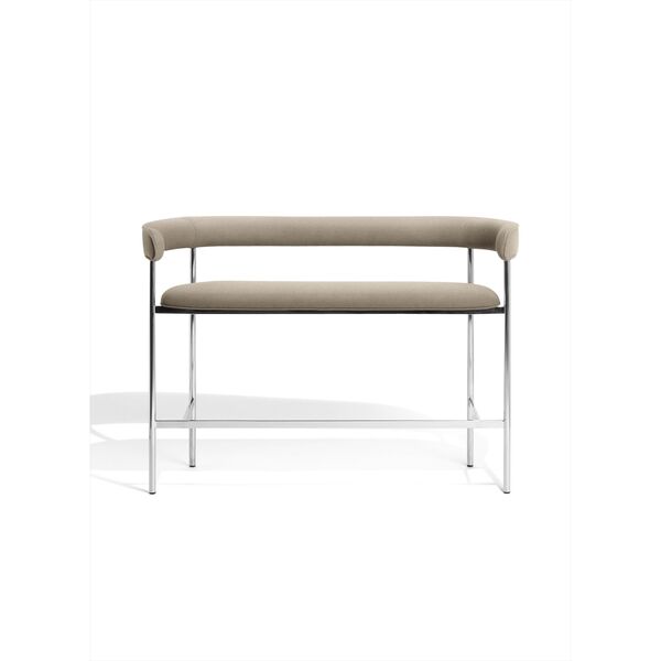 Font Bar Sofa 75 cm Hallingdal 65 200/Poleret Stål Stel