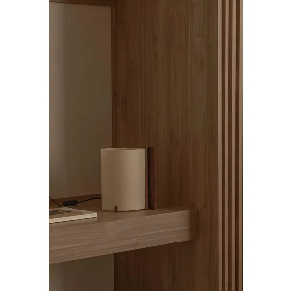 CATA Table Lamp Walnut/Natural