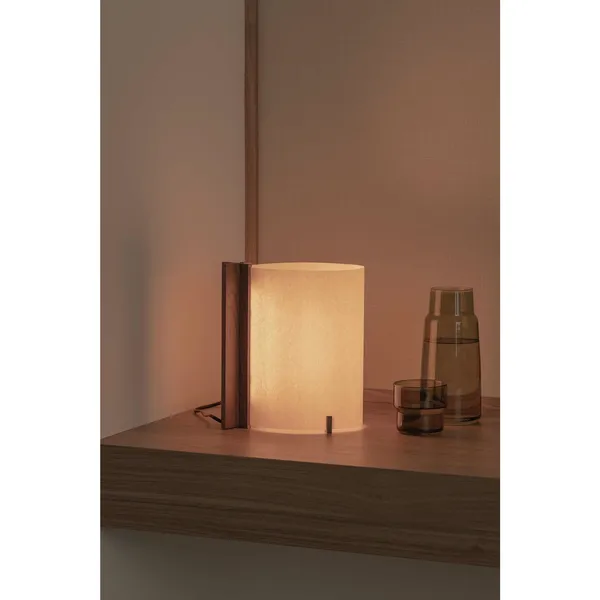 CATA Table Lamp Walnut/Natural
