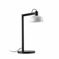 Satin black / White