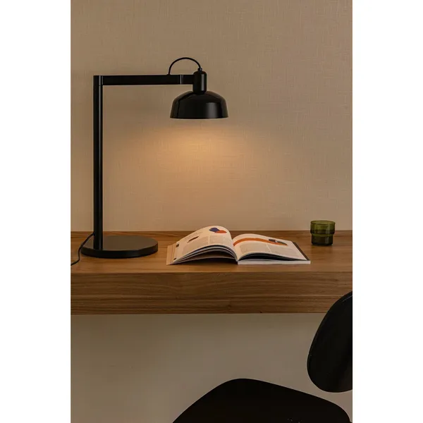 TATAWIN Table Lamp Satin Black/ White