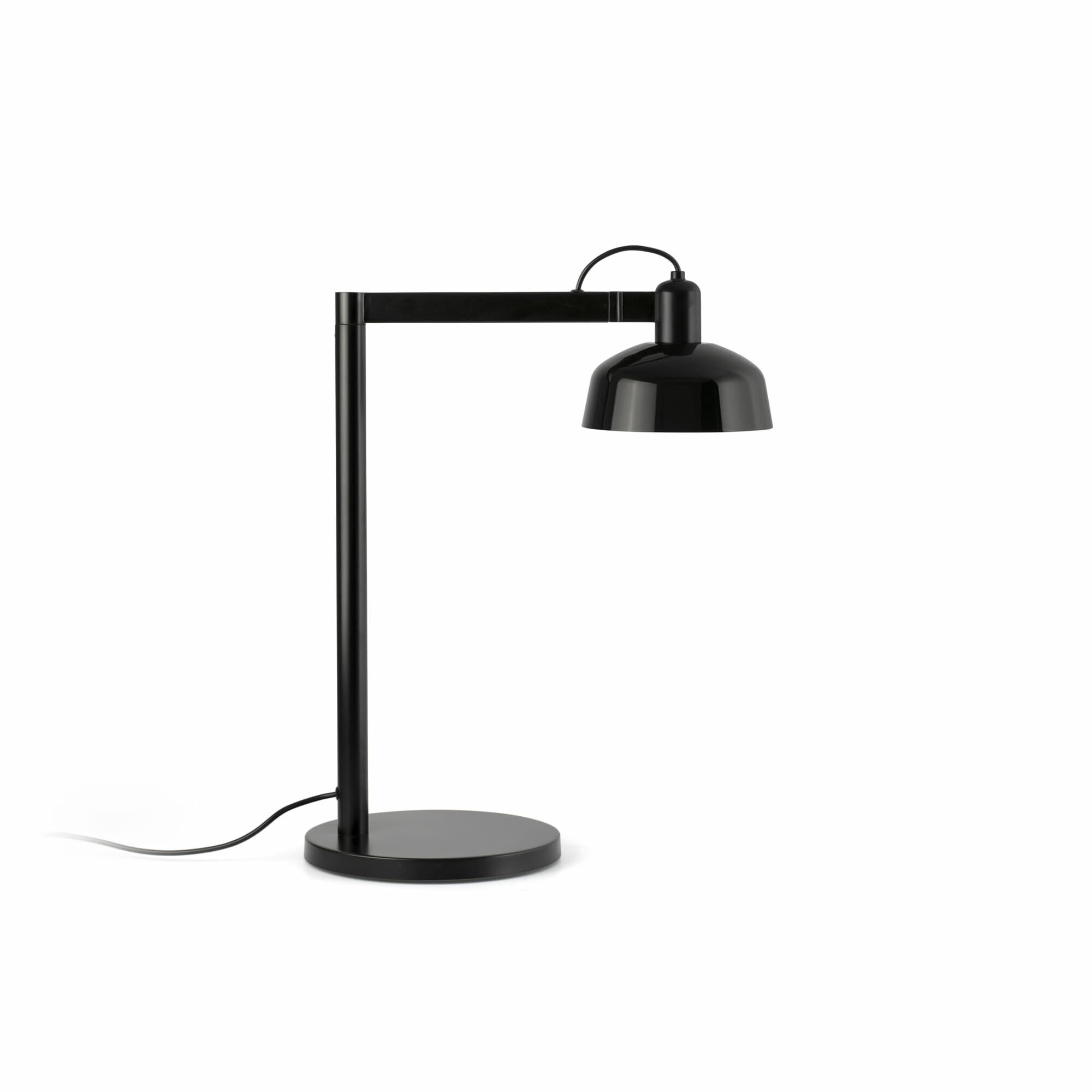 TATAWIN Bordlampe Satin Sort/Sort