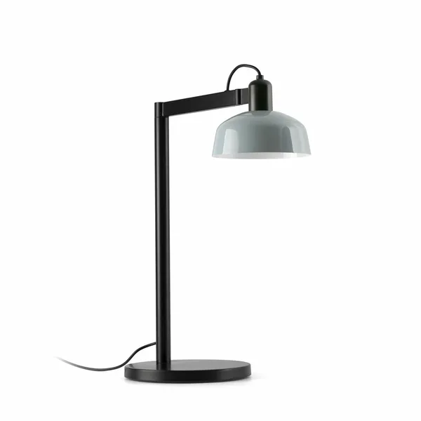 TATAWIN Table Lamp Satin Black/ Grayish Blue