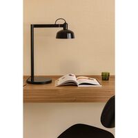 TATAWIN Table Lamp Satin Black/ Reddish Orange