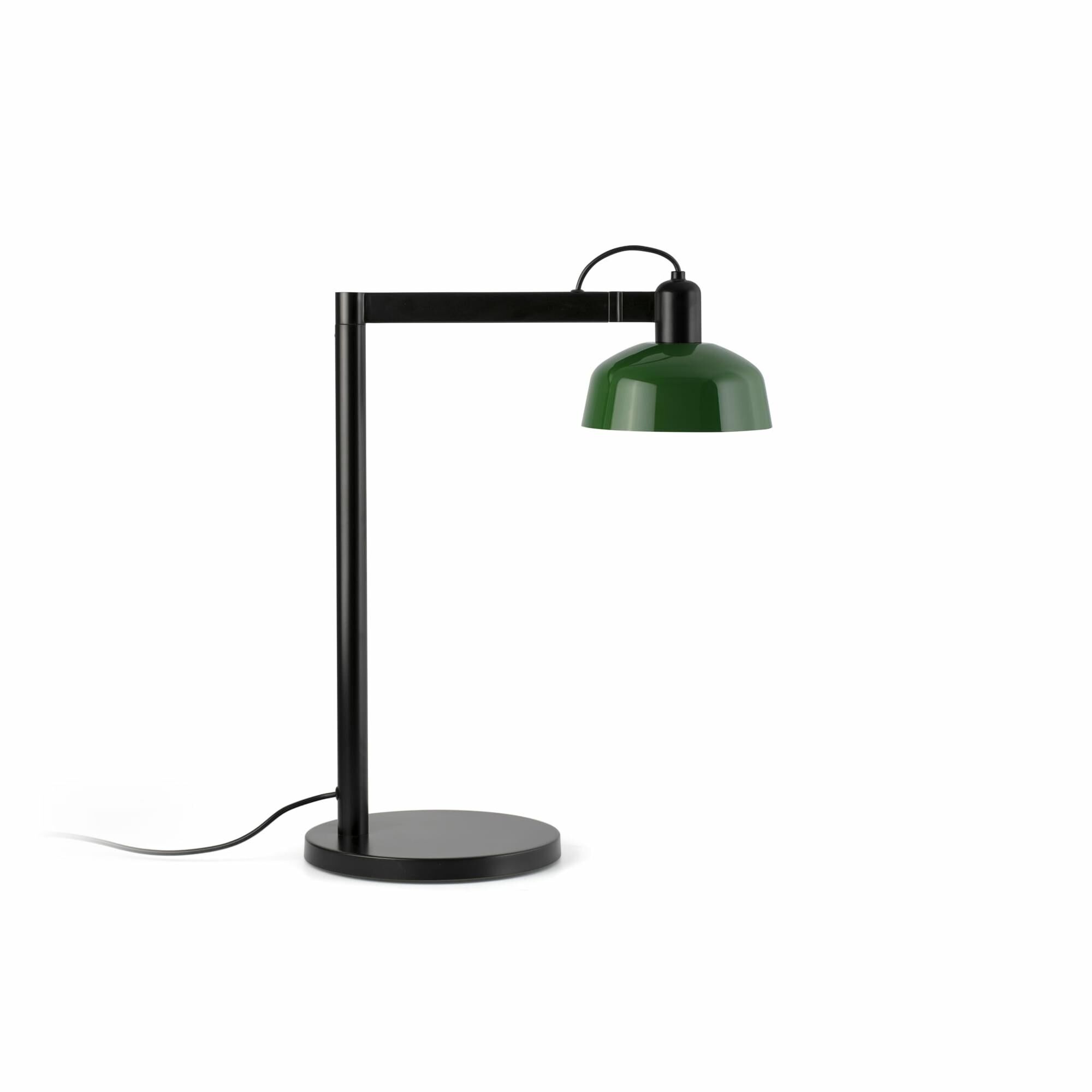 TATAWIN Bordlampe Satin Sort/Grn