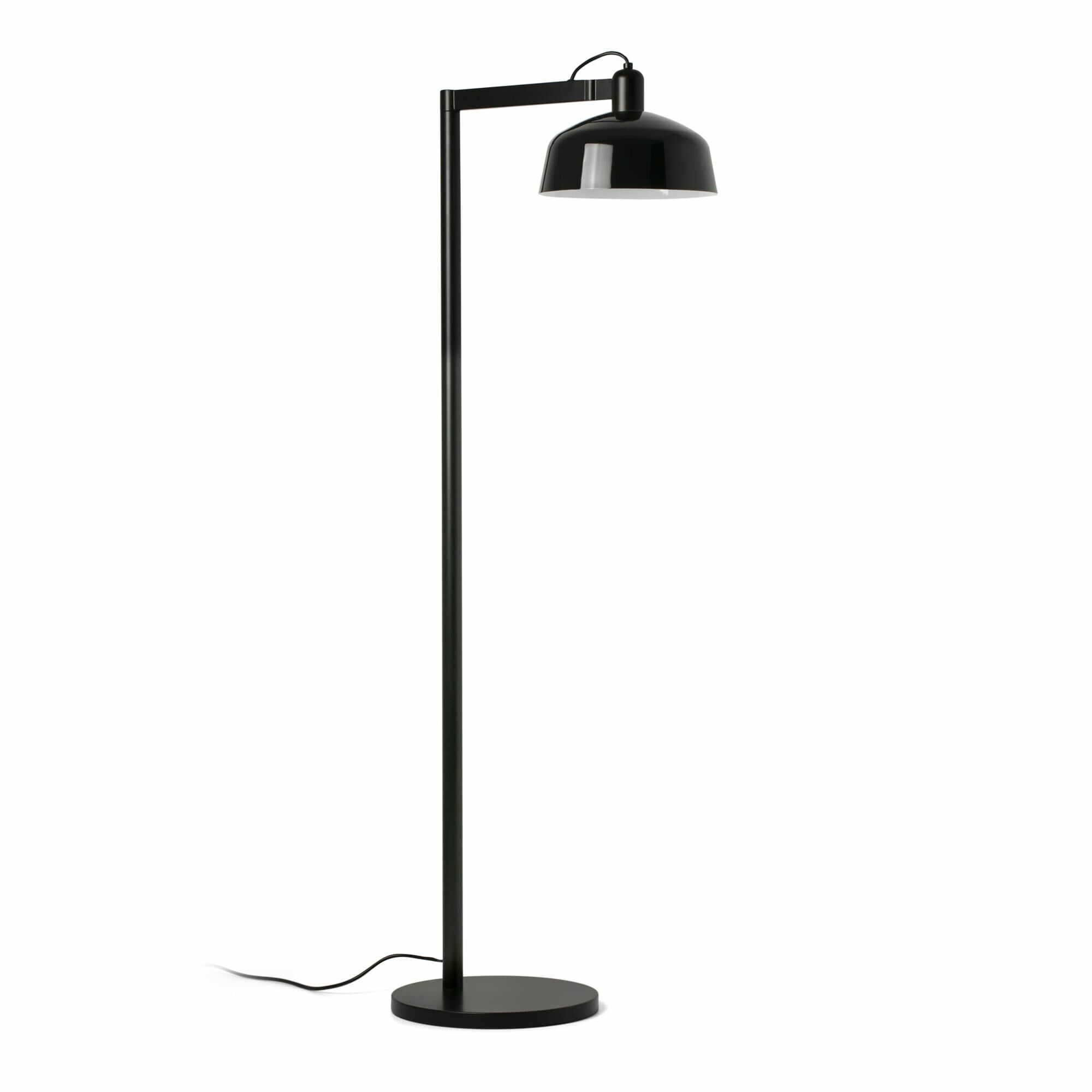 TATAWIN Gulvlampe Satin Sort/Sort