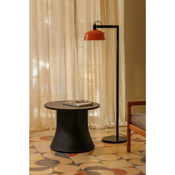 TATAWIN Gulvlampe Satin Sort/Sort