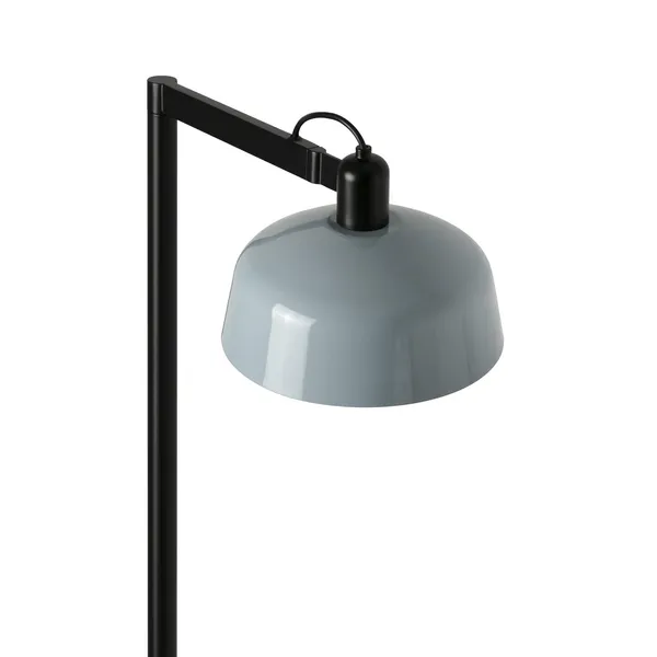 TATAWIN Gulvlampe Sateng Sort/ Gråblå