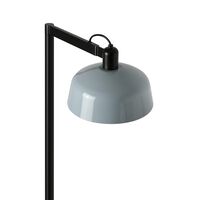 TATAWIN Gulvlampe Sateng Sort/ Gråblå
