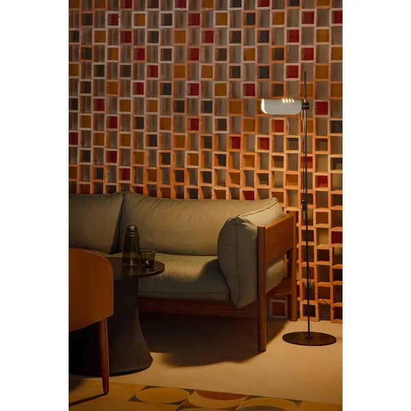 MARTINICA Gulvlampe Sort/Beige
