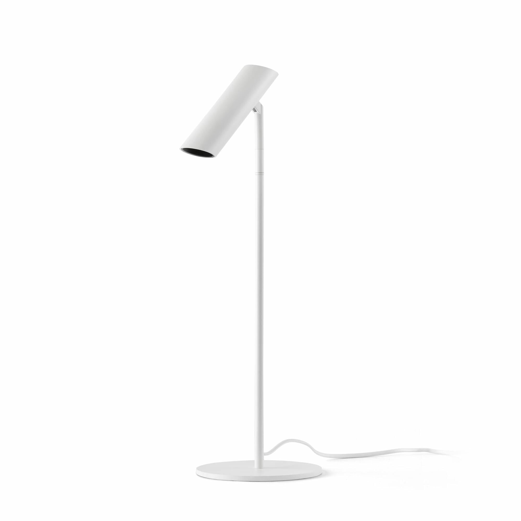 LEO Bordslampa Matt Vit