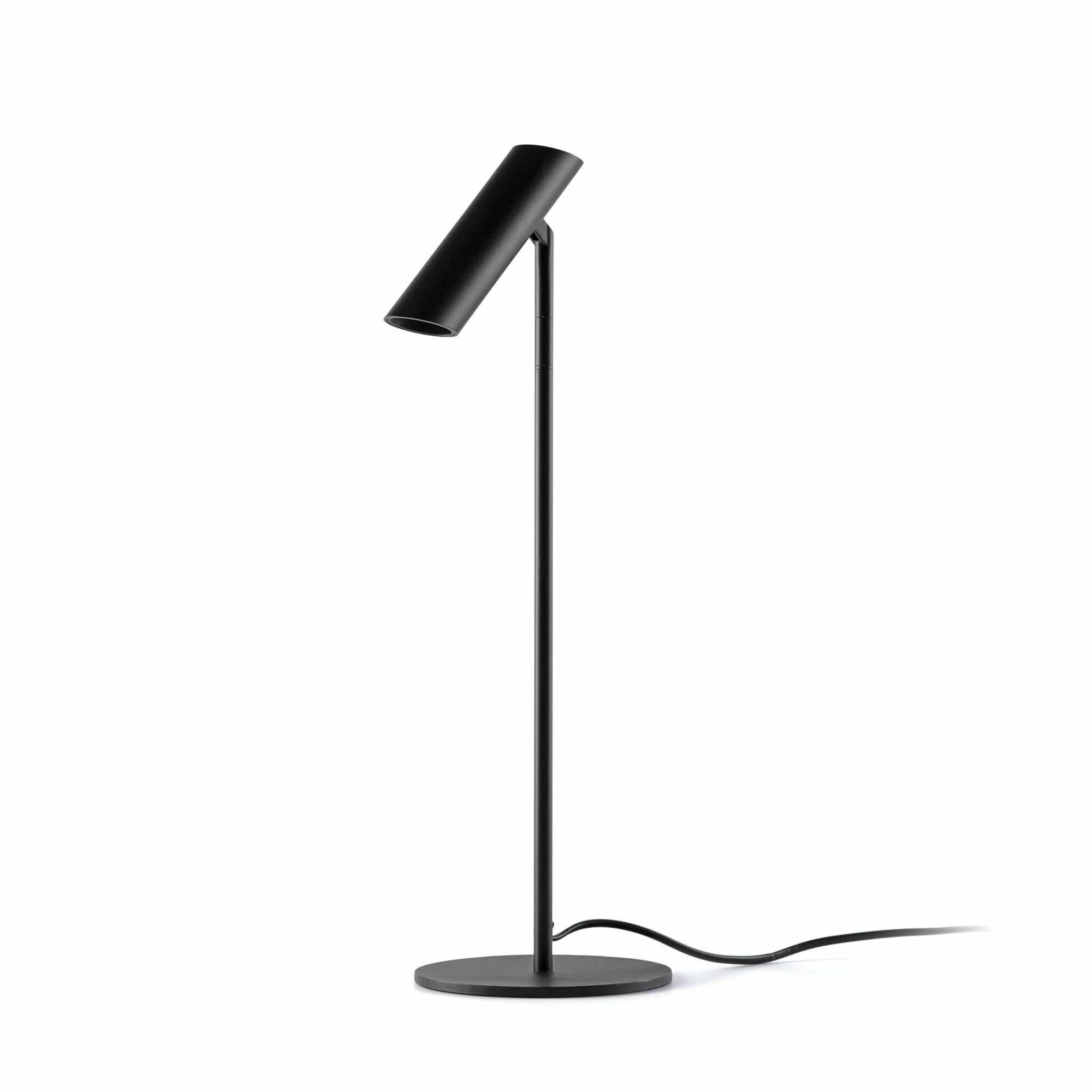 LEO Bordslampa Matt Svart