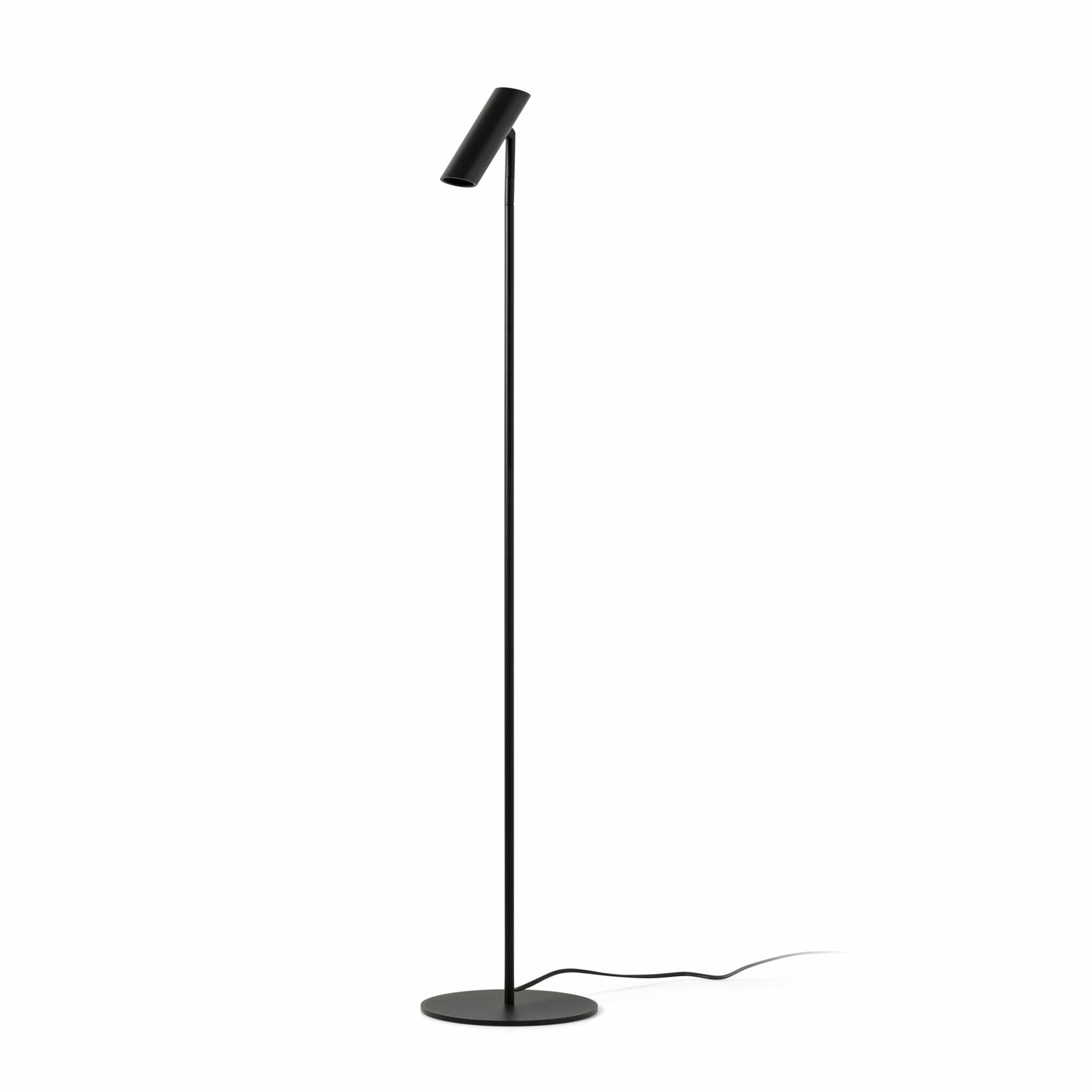 LEO Golvlampa Matt Svart