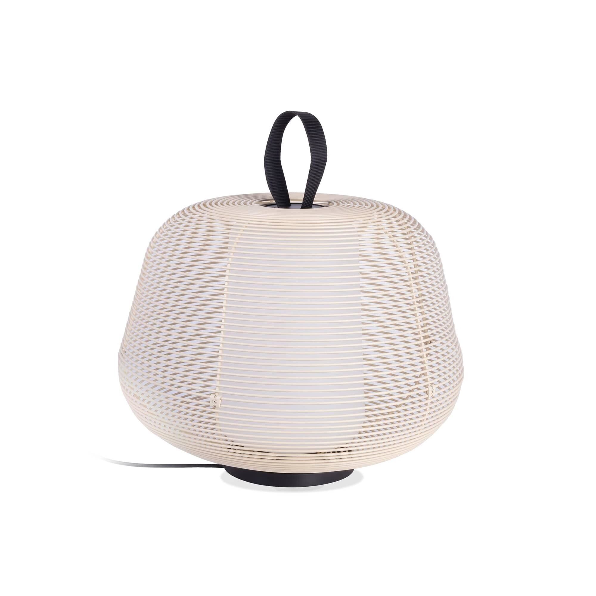 NARA Udendrs Bordlampe Beige/Opal Hvid