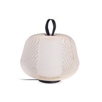 NARA Tafellamp Beige/ Opaal Wit