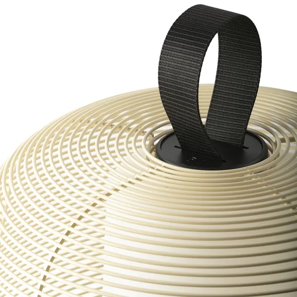 NARA Outdoor Floor Lamp Beige/ Opal White