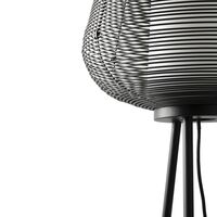 NARA Outdoor Floor Lamp Matt Black/ Opal White