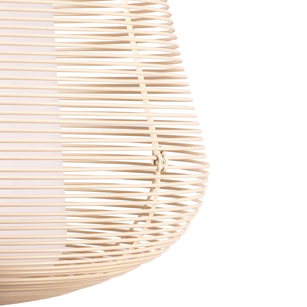 NARA Outdoor Pendant Beige/ Opal White