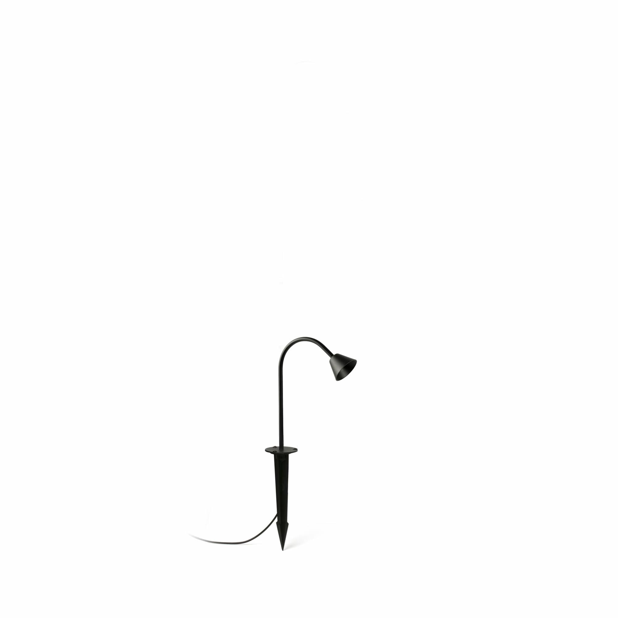 Lampe de Jardin LILY 300 avec Lance Noir