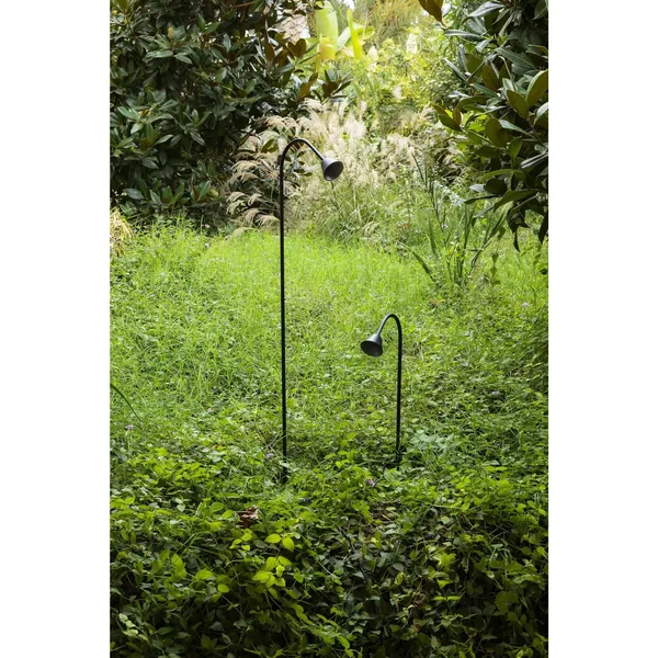 LILY 1190 Gartenlampe mit Speer Schwarz