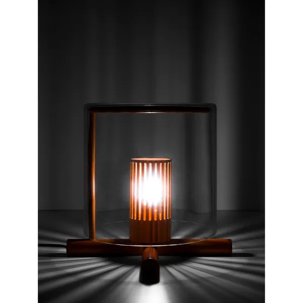 Fireplace Bordlampe Rød