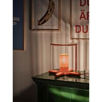 Fireplace Bordlampe Rød