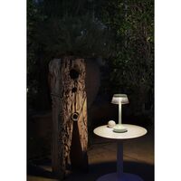 Bon Jour Unplugged Przenośna Lampa Prawie Biała