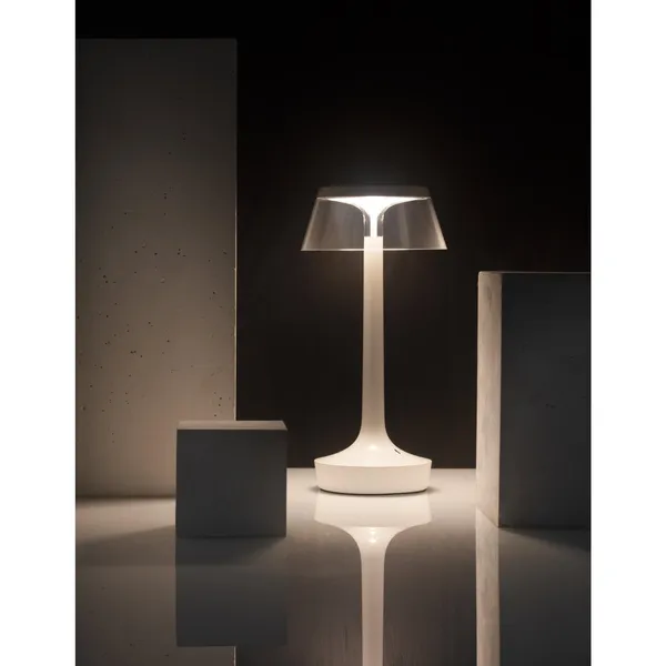Bon Jour Unplugged Transportabel Lampe Almost White