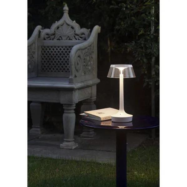 Bon Jour Unplugged Transportabel Lampe Almost White