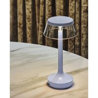 Bon Jour Unplugged Tragbare Lampe Verblasstes Blau