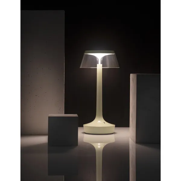 Bon Jour Unplugged Tragbare Lampe Verblasstes Blau