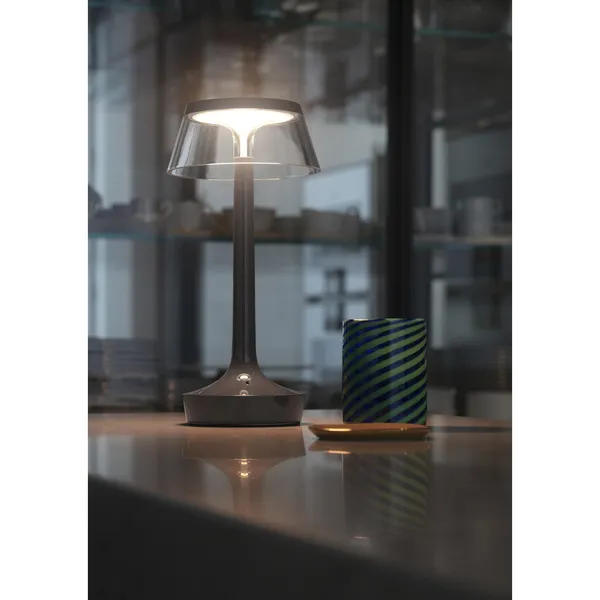Bon Jour Unplugged Transportabel Lampe Stormy Grey