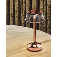 Bon Jour Unplugged Portable Lamp Copper