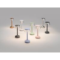 Bon Jour Unplugged Portable Lamp Chrome