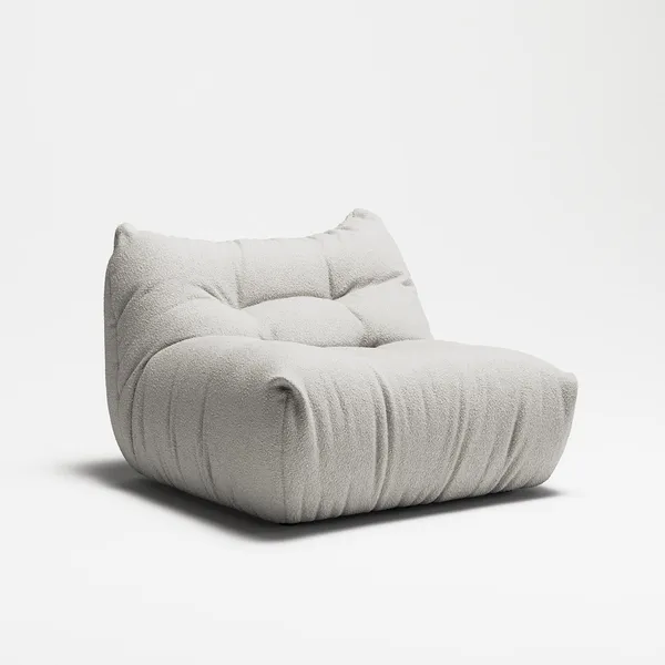 MONO Left Sofa Module Steam White