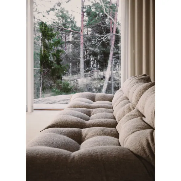 MONO Right Sofa Module Steam White
