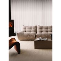 MONO Middle Sofa Module Steam White