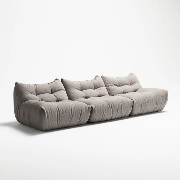 MONO 3-Sitzer-Sofa Clay Beige