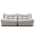 MONO 2-Seater Sofa Steam White