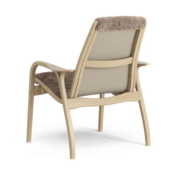 Laminett Sessel Eichenfurnier/Sahara/Schaffell