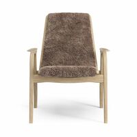 Laminett Sessel Eichenfurnier/Sahara/Schaffell