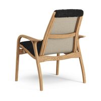 Laminett Armchair Oiled Oak/Black/Sheepskin