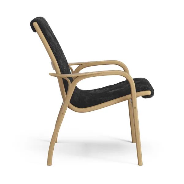 Laminett Armchair Oiled Oak/Black/Sheepskin